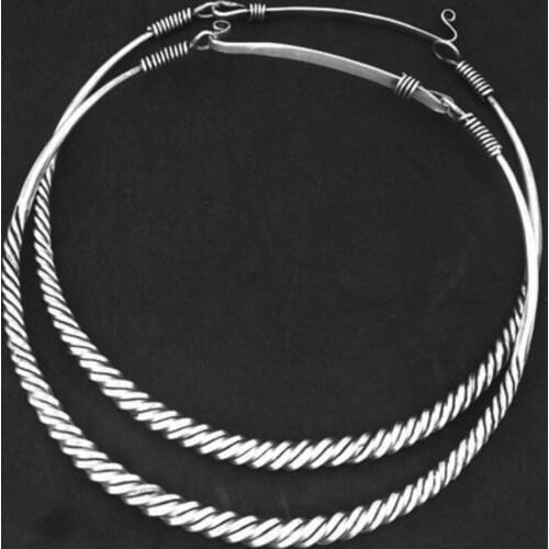 Hot sell new - free shipping Handmade MIAO Silver personality ornament Collar Necklace butterfly silver collars