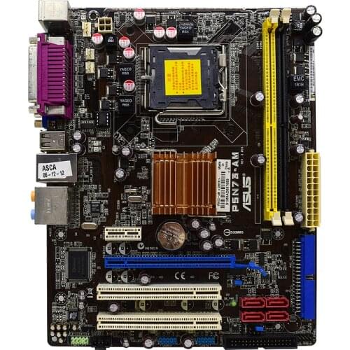 ASUS P5N73-AM PC Motherboard LGA 775 DDR2 4GB GeForce 7 series onboard GPU P5N73 AM Desktop Mainboard Computer Accessories
