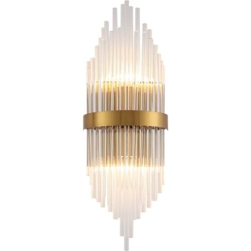 Postmodern minimalist light luxury wall lamp creative living room background wall lamp Nordic bedroom bedside wall lamp