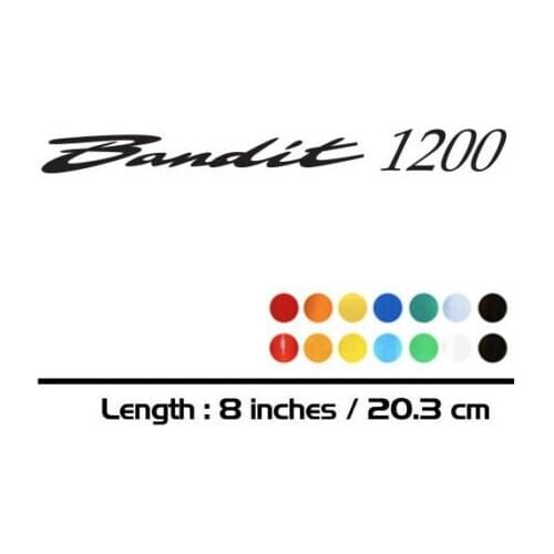 Motorcycle sticker bike Fuel tank Wheels helmet fairing Luggage MOTO accessories reflective sign decal For SUZUKI BANDIT 1200