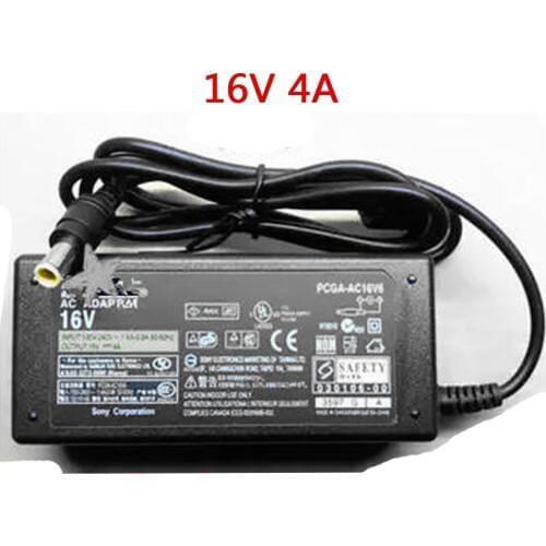 New 16V 4A 65W AC Power Supply For Sony VAIO PCG-505 VAIO SR PCG-C Series laptop