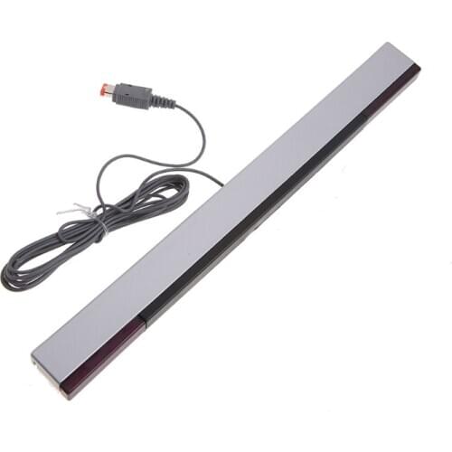 New Practical Wired Sensor Receiving Bar For Nintendo Wii / Wii U