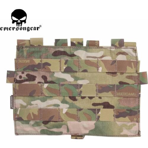 Multicam Black Emerson MOLLE Panel For:AVS JPC2.0 VEST MCBK MCAD MCTP Hunting Vests accessories