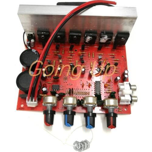 Air cooled 300 Watt heavy subwoofer power amplifier board 2.1 power power amplifier plate with inlet dismantling to 3 tube