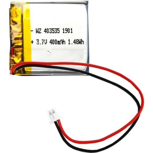 Factory direct sales 403535-400mah3.7V night light fishing lamp taillight mine lamp wall lamp polymer battery