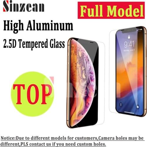 500pcs High Aluminum 0.3mm For IPHONE 12 Pro/ XS MAX/XR Tempered Glass For IPHONE 11/7/8 Plus/6S/5S Clear Screen Protector