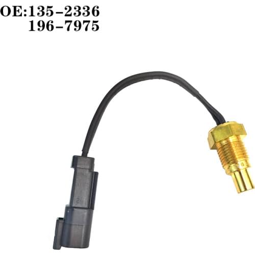 New 135-2336 excavator accessories suitable for CAT E320C/3066 engine water temperature sensor 135-2336 with wire short 1352336