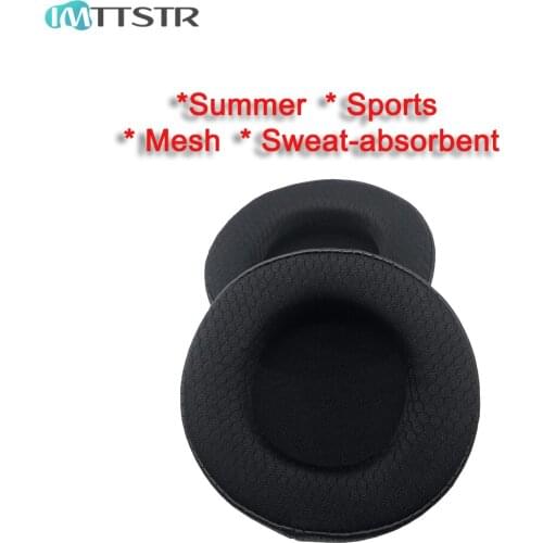 Earpads for HP omen 800 Headphones Sweat-absorbent Mesh Summer Ear Cover Cushion Pads Cups Earmuff