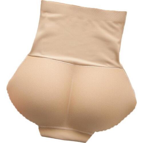 Women Seamless Underwear Tummy Control Shaper Fake Ass Butt Lift Briefs Hip Up Padded Butt Push Up Panties
