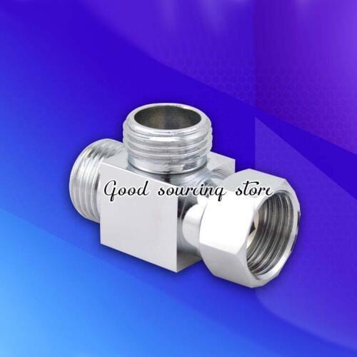 G1/2 one inlet two outlet brass angle valve