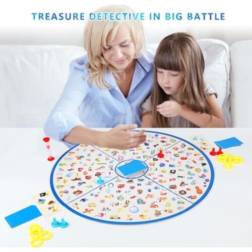 Detective Find Picture Game Observation Attention Parent-child Interactive Toy