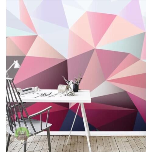 Custom murals 3D abstract geometric background wall 3d murals wallpaper for living room