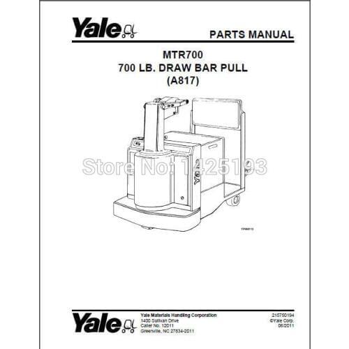New Yale Spare Parts PDF 2017 for USA version