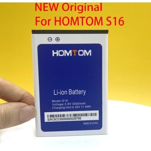 NEW 3000mAh Battery For HOMTOM S16 Cell Phone +Tracking Number