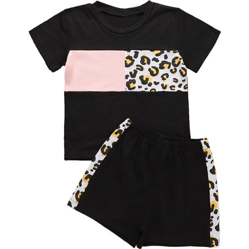 Boys Clothing Kids Tracksuit Summer Sport Outfit Print Short Sleeves T-shirt and Shorts for Children Workout Fitness Sportswear