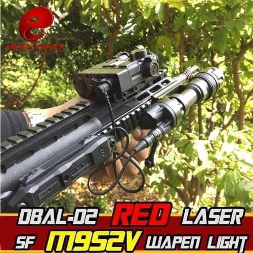 Element M952V Hunting Flashlight Flashlight IR Laser Led Torch DBAL-D2 IR Laser Double Control Switch tactical Weapon Lights