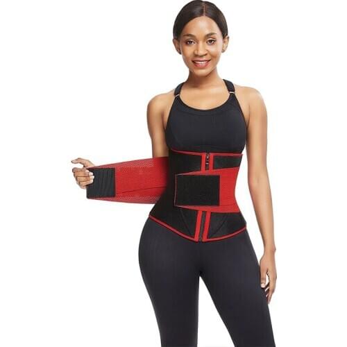 Waist Trainer Belt Waist Cincher Trimmer Slimming Body Shaper Sport Girdle Back Support Elastic Compression Cincher Belt