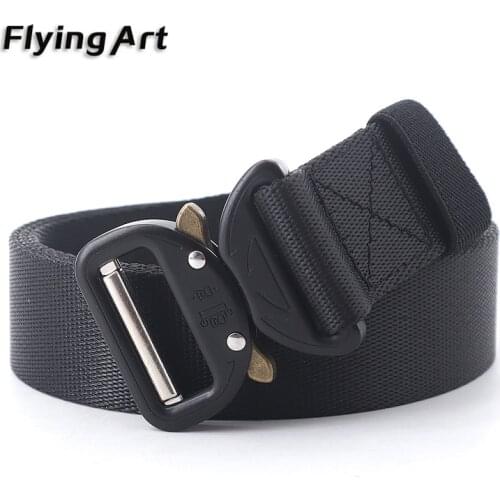Mens Belts Fashion 3.2cm Unisex Trousers Belts Canvas Belt Breathable Outdoor Tactical For Jeans Adjustable Waist Belt
