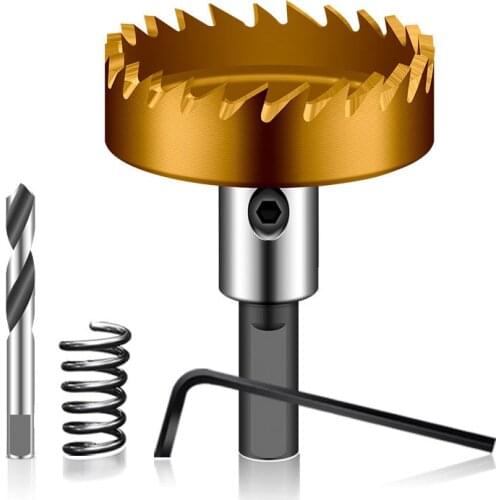 High Quality HSS Drill Bit high speed steel Hole Saw for Stainless Aluminum alloy Steel Metal Drill Bits 12-100mm