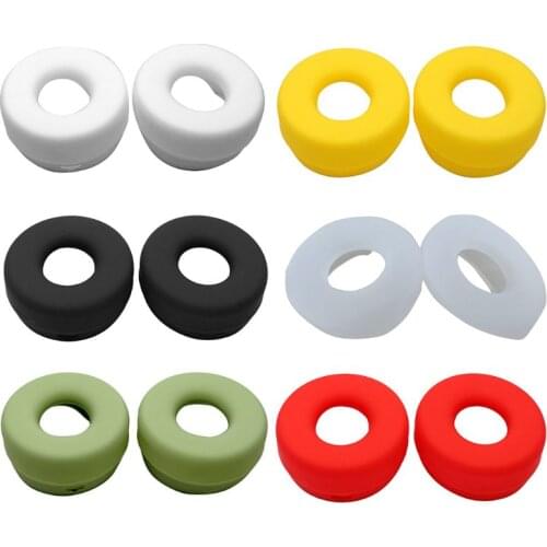 1Pair Replacement Ear Pads Soft Anti-slip Silicone Headphone Cover Protector for Beat Solo Pro Wireless Bluetooth Headphone