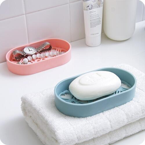 1pc Hollow Drain Soap Box Toilet Jewelry Box Creative Laundry Soap Dish Soap Holder