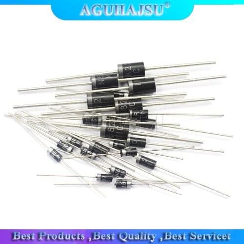 100PCS 1N4007 1N5819 1N4001 UF4007 FR107 FR157 FR207 1N4004 1N4937 HER107 RL207 1N5817 1N5399 TUN-41 Rectifier Diode