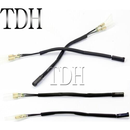 4x Turn Signal Indicator Blinker Wire Adapter Connector Cable Plug Lead For SUZUKI GSX R600 R750 R1000 TL1000S 1000 GS500 SV650