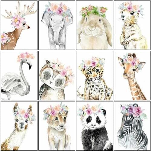 Evershine 5D DIY Diamond Painting Owl New Arrival Diamond Embroidery Panda Animal Full Square Round Drill Home Decorations