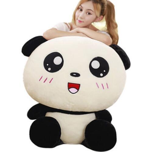 Fancytrader Pop Anime Panda Pillow Doll Stuffed Plush Animals Panda Toys 100cm 39inch Best Gifts for Children