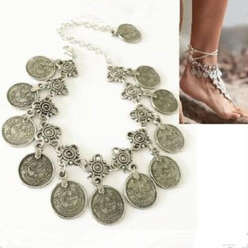 Flowery Fire Bracelets On The Leg