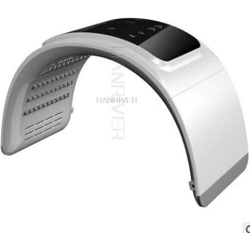 Korean Facial Mask 7 Colors Photon Therapy Anti Aging Acne Wrinkle Removal Whitening LED Light Therapy Device Foldable Style