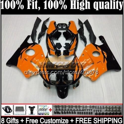 Injection Body For HONDA CBR 250RR 250CC CBR250RR 1988 1989 40CL.184 CBR 250 RR CC MC19 CBR250 RR 88 89 OEM Fairings new Orange