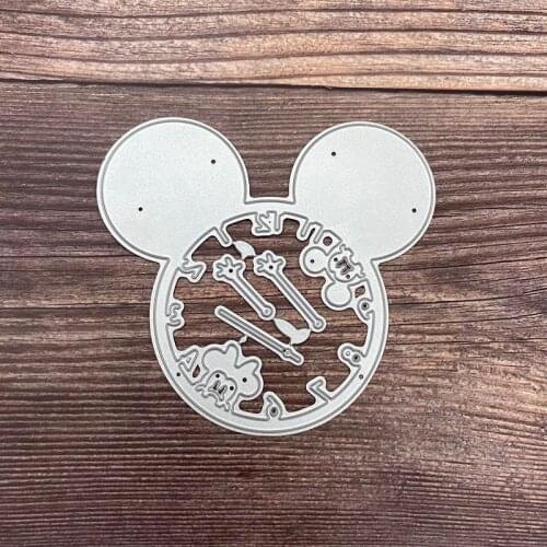 Metal Cutting Dies Clock Stencil DIY Scrapbook Paper Photo Craft Template Dies 2021 NEW