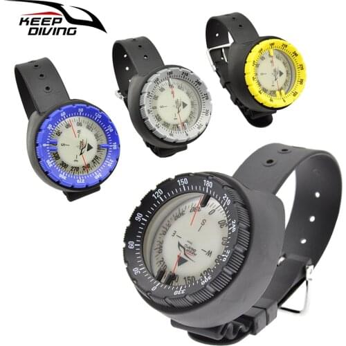 Wristwatch Design Compass Lightweight Portable Waterproof Plastic for Swimming Diving Water Sports Accessory