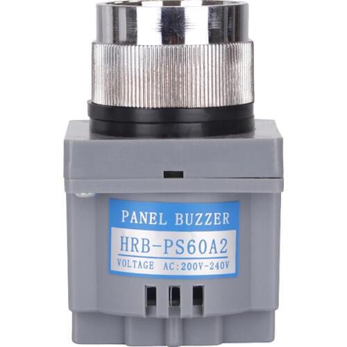 New practical Protable 200-240V Piezo Electronic Buzzer Alarm Continuous Sound Beeper For Workshop Factory Security Room
