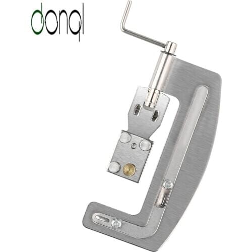 DONQL Stainless Steel Fishing Hooks Line Tier Machine Semi Automatic Knotter Tying Fishing Binding Device Tool Fish Hook Line