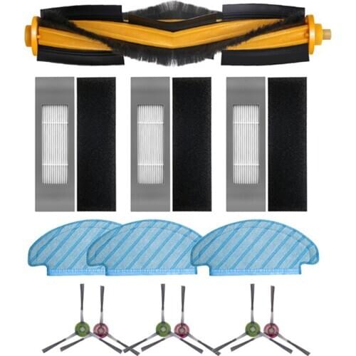 13Pcs/Set Replacement Parts for Ecovacs Deebot OZMO T8 Series POWEWR Robotic Vacuum Cleaner