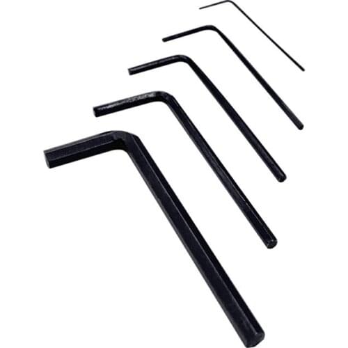 1/2/5pcs Steel Micro Small Hex Hexagon Socket Allen Head Screw Bolt Screwdriver 0.7 0.9 1.27 1.5 2 2.5 3 4 5 6mm Driver Key Tool