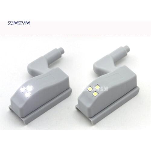 1pc LED Sensor Light Universal Kitchen Bedroom Living Room Cabinet Cupboard Induction Closet Wardrobe Inner Hinge Light Lamp