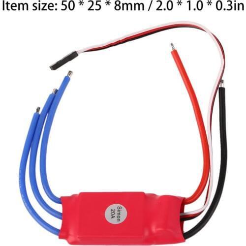 20A SimonK Firmware Brushless ESC w/ 3A 5V UBEC Quad Multi Copter FPV ESC
