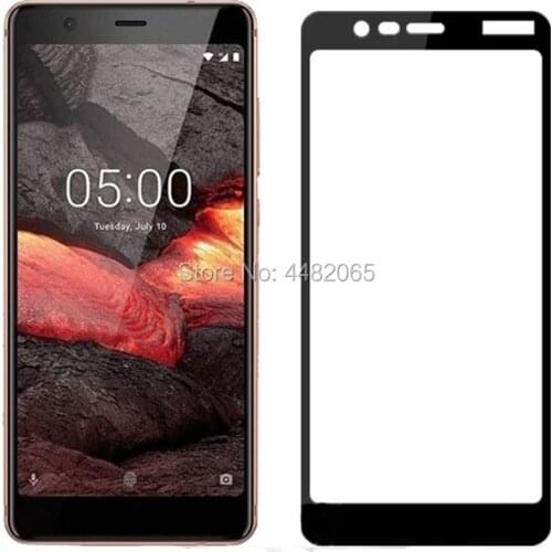 3D Tempered Glass For Nokia 5.1 Full Cover 9H Protective film Screen Protector For Nokia 5 2018 Guard Saver Verre Trempe