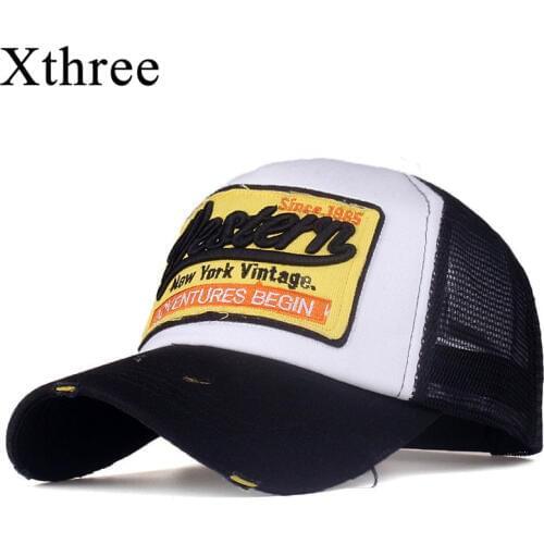 [Xthree]summer snapback hat baseball cap mesh cap cheap cap casquette bone hat for men women casual gorras