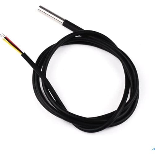 BlueRaven DS1820 Stainless Steel Package Waterproof DS18b20 Temperature Probe Temperature Sensor