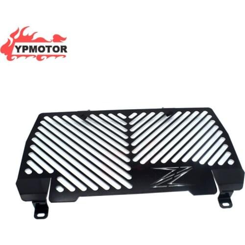 Black Sport Bike Motorcycle Radiator Cover Guard Protector Protection Coolant System Net For KAWASAKI Z900 2017