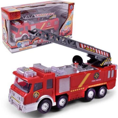 Truck Fire truck Juguetes Fireman Sam Fire Vehicle Car Educational Spray Water Toy for Boy Kids