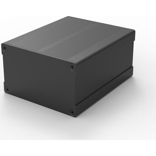 Control enclosure aluminum electronic boxes 76*46*100mm brush case aluminium 6063 small power bank housing manufacture