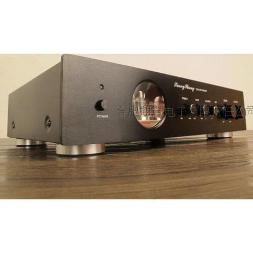Latest High End XiangSheng 728A Vacuum 12AT7 12AU7 Tube Pre Amplifier Stereo HiFi Preamp Audio tube preamplifier