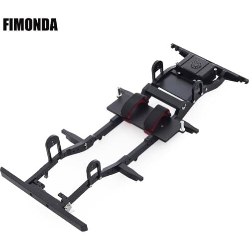 FIMONDA 1/10 Scale Metal Girder Frame Chassis for RC Crawler Truck RC4WD Gelande II FJ40 G2 D90 TF2 Defender DIY Parts