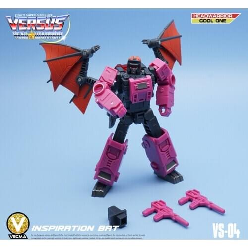 MFT Transformation VS-04 VS04 G1 Mindwipe Leader Obstinate Commander Head Warrior Shoulder Gun Action Figure In Stock