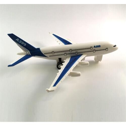 Air Bus Model Kids Children Fashing Airliner Passenger Plane Toy Passenger Model